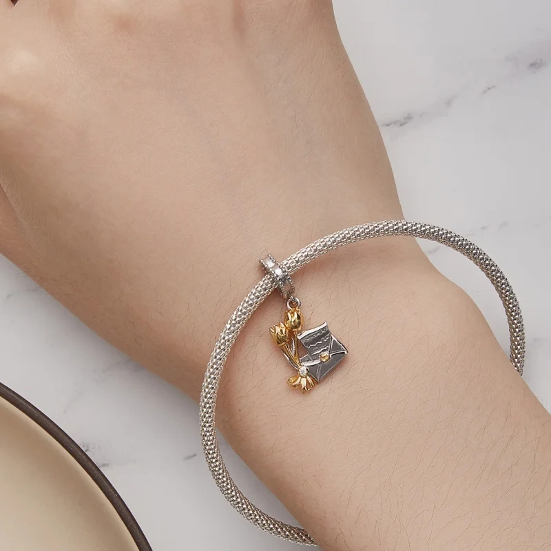 (afbeelding voor) Pandora-stijl Uitnodiging Dangle - BSC864 - Bekijken 6