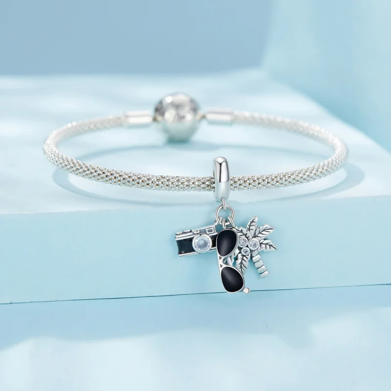 (afbeelding voor) Pandora Stijl Vakantie Hanger - SCC2557 - Bekijken 3