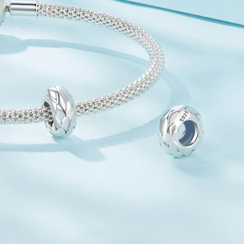 (afbeelding voor) Pandora-stijl veren siliconen tussenkraal - SCC2564 - Bekijken 4