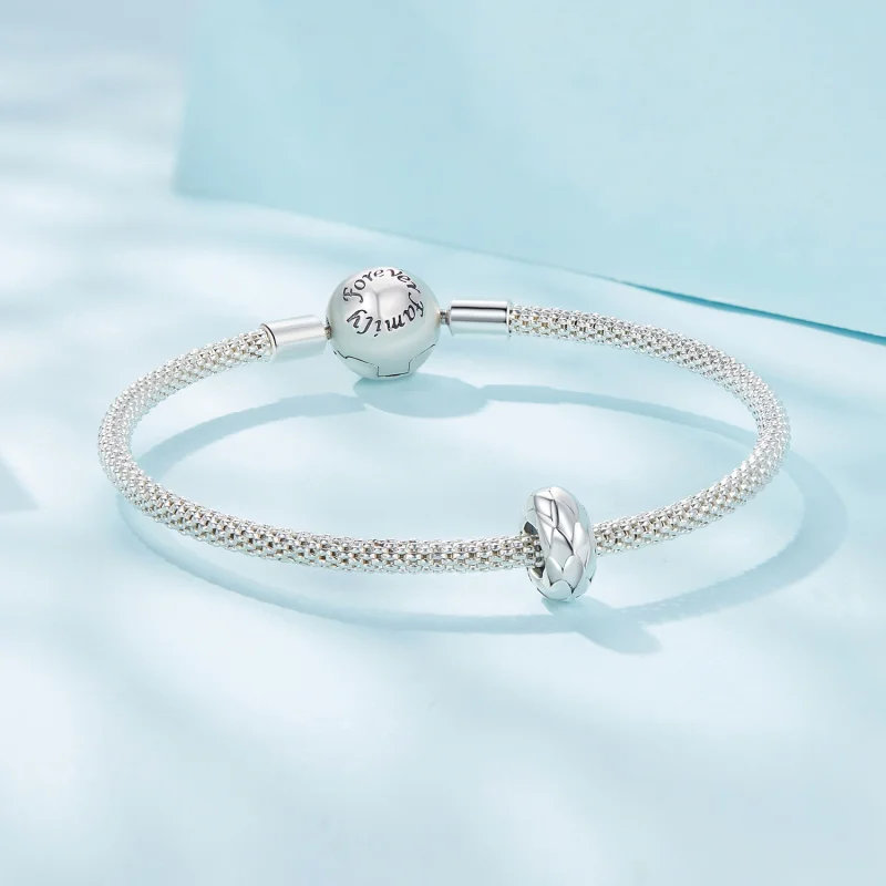 (afbeelding voor) Pandora-stijl veren siliconen tussenkraal - SCC2564 - Bekijken 5