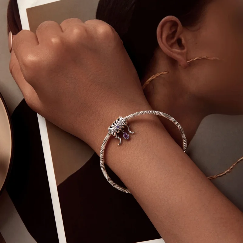 (afbeelding voor) Pandora Stijl Vintage Iris Bedel - SCC2631 - Bekijken 5