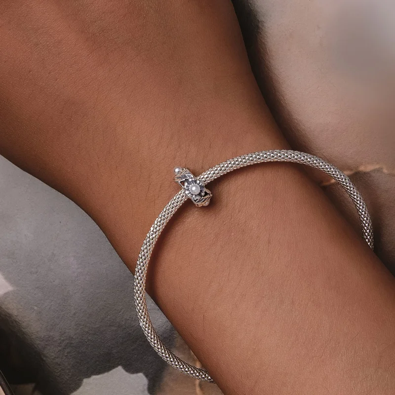 (afbeelding voor) Pandora-stijl Vintage Wijnranken Spacer - SCC2612 - Bekijken 7