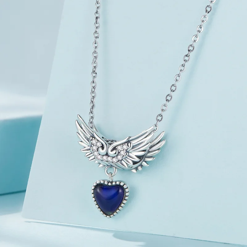 (afbeelding voor) Pandora Stijl Vleugels Guardian Emotionele Steen Bedel - SCC2581 - Bekijken 3