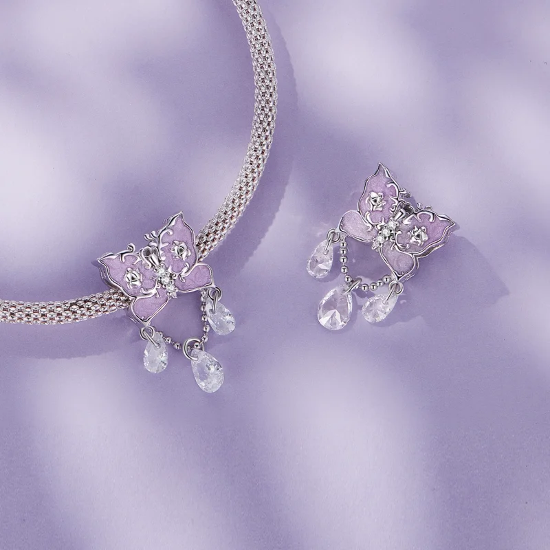 (afbeelding voor) Pandora Stijl Vlinder Bedel - SCC2543 - Bekijken 4