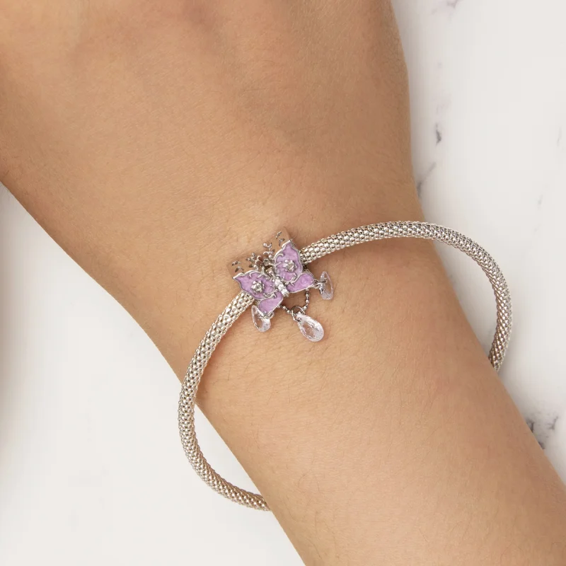 (afbeelding voor) Pandora Stijl Vlinder Bedel - SCC2543 - Bekijken 5