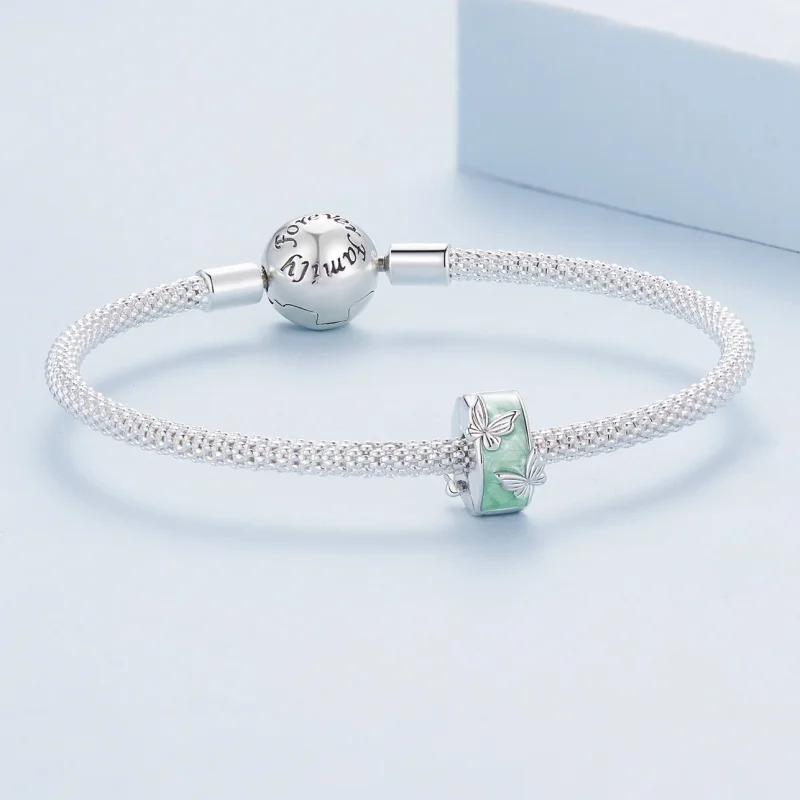 (afbeelding voor) Pandora Stijl Vlinder Clip - BSC840 - Bekijken 5