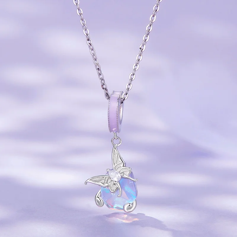 (afbeelding voor) Pandora-stijl vlinderbedel - SCC2546 - Bekijken 2