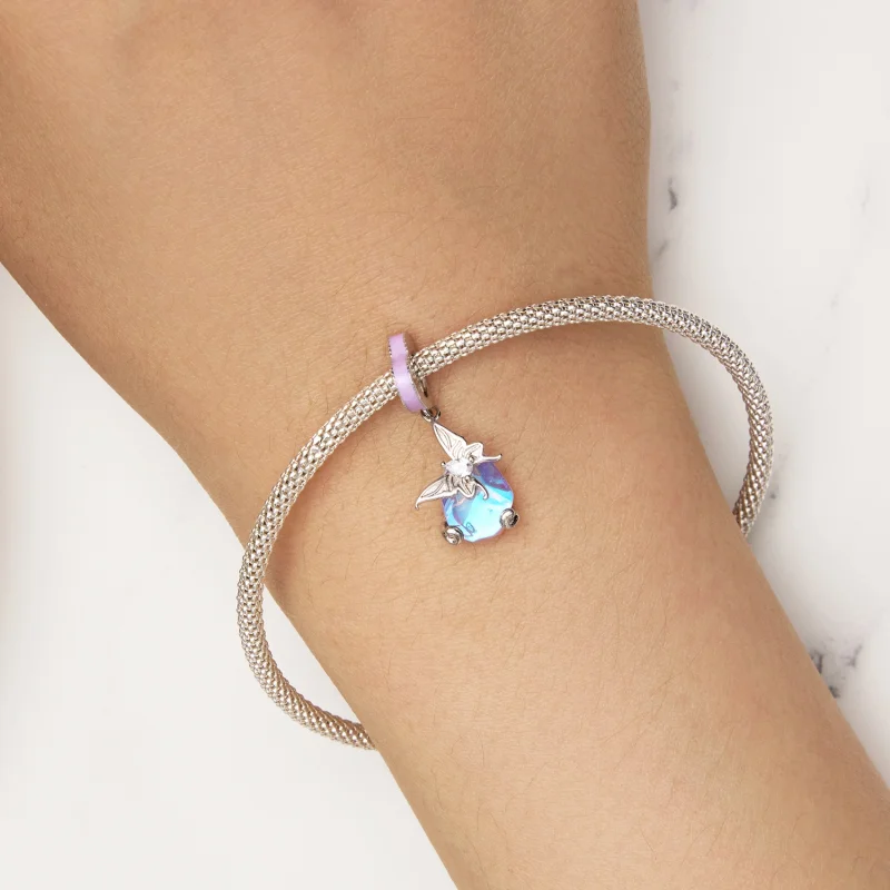 (afbeelding voor) Pandora-stijl vlinderbedel - SCC2546 - Bekijken 5