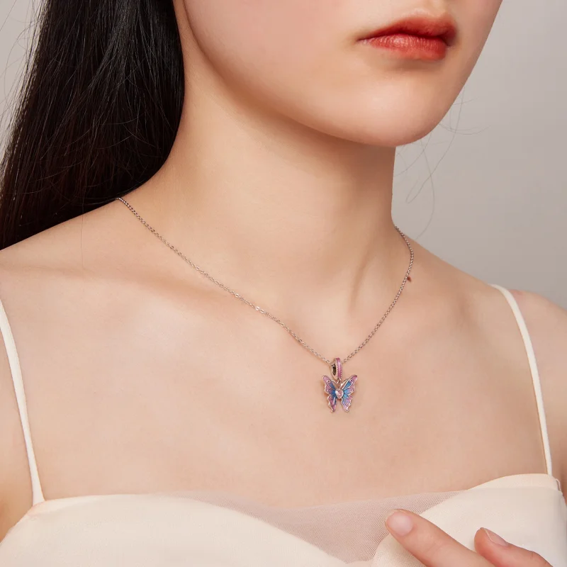 (afbeelding voor) Pandora-stijl Vlinderelf Dangle - SCC2472 - Bekijken 7