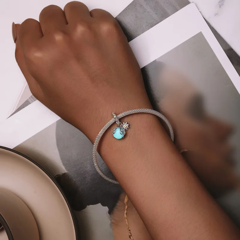 (afbeelding voor) Pandora Stijl Vuurvlieg Lichtgevende Hanger - SCC2615 - Bekijken 6