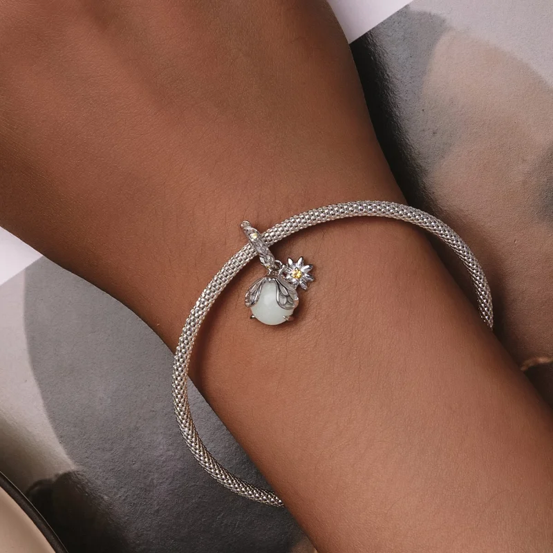 (afbeelding voor) Pandora Stijl Vuurvlieg Lichtgevende Hanger - SCC2615 - Bekijken 7