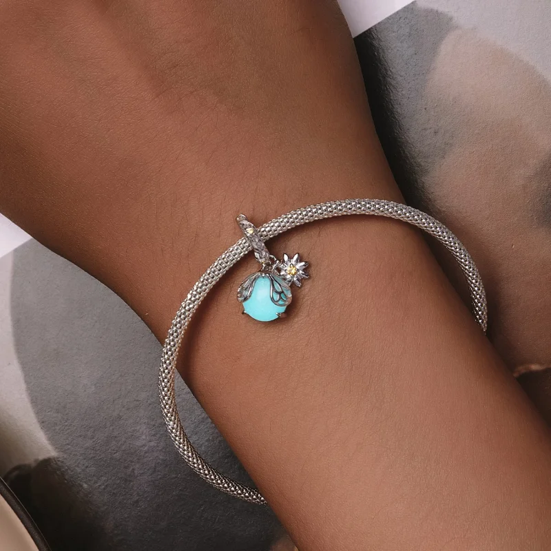 (afbeelding voor) Pandora Stijl Vuurvlieg Lichtgevende Hanger - SCC2615 - Bekijken 8