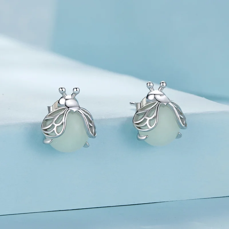 (afbeelding voor) Pandora Stijl Vuurvliegjes Luminous Studs Oorbellen - SCE1647 - Bekijken 2