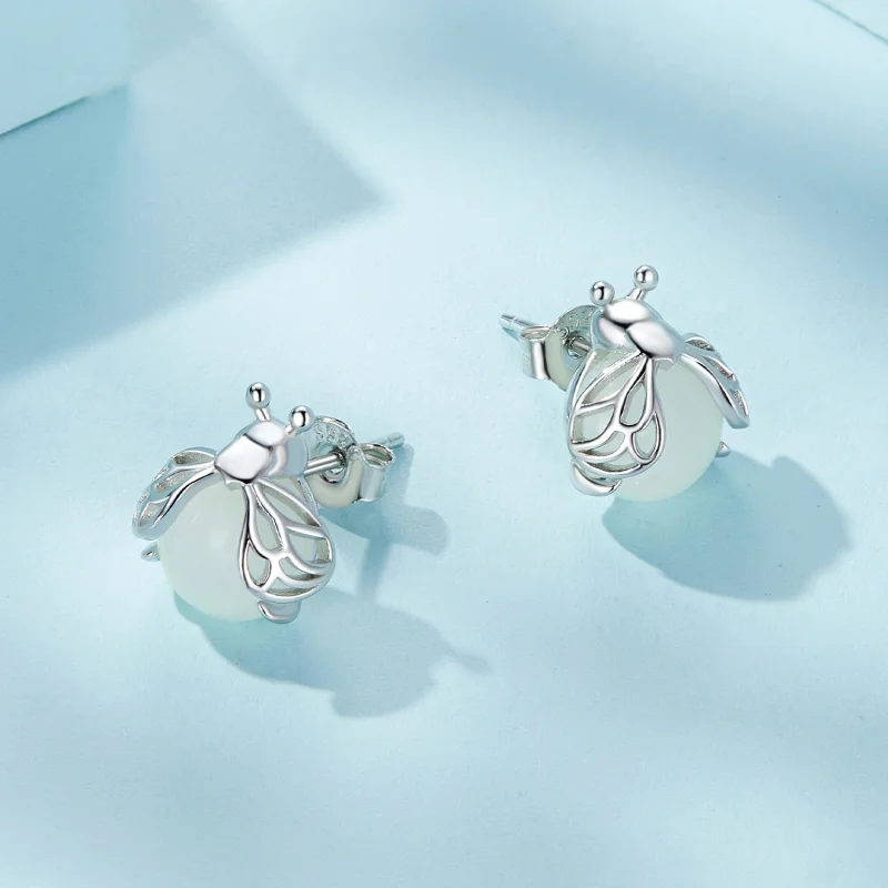 (afbeelding voor) Pandora Stijl Vuurvliegjes Luminous Studs Oorbellen - SCE1647 - Bekijken 3