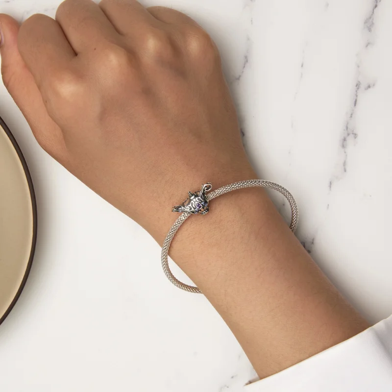 (afbeelding voor) Pandora Stijl Wensende Magische Lamp Bedel - BSC893 - Bekijken 6