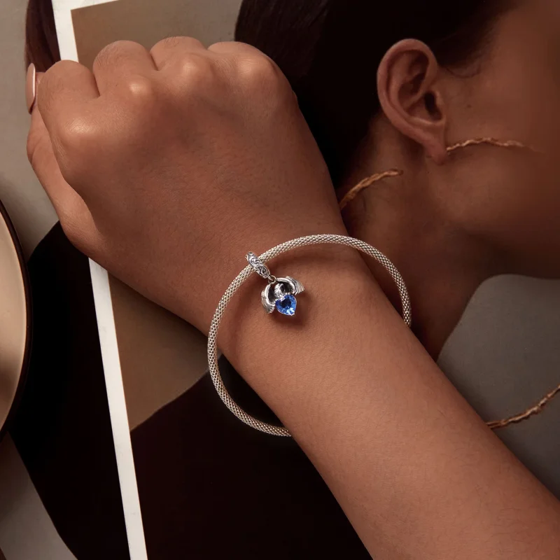 (afbeelding voor) Pandora Stijl Witte Adelaar Bedel - SCC2636 - Bekijken 5