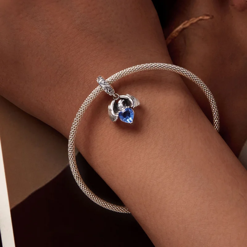 (afbeelding voor) Pandora Stijl Witte Adelaar Bedel - SCC2636 - Bekijken 6