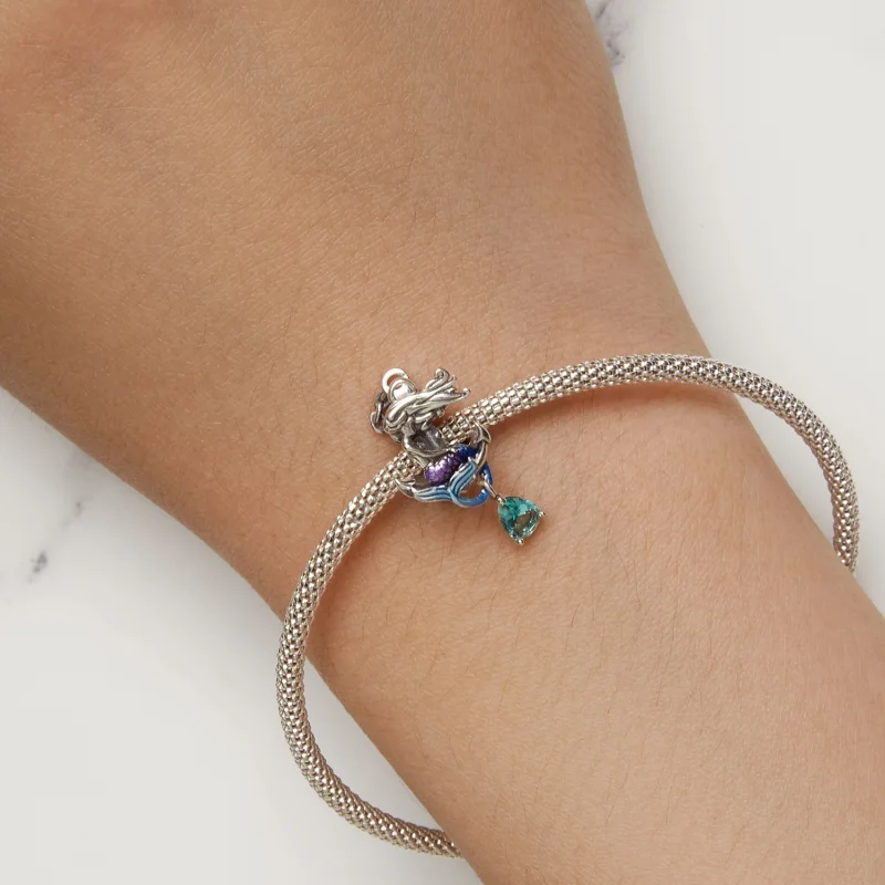 (afbeelding voor) Pandora-stijl Zeemeermin Ankerbedel - BSC903 - Bekijken 6