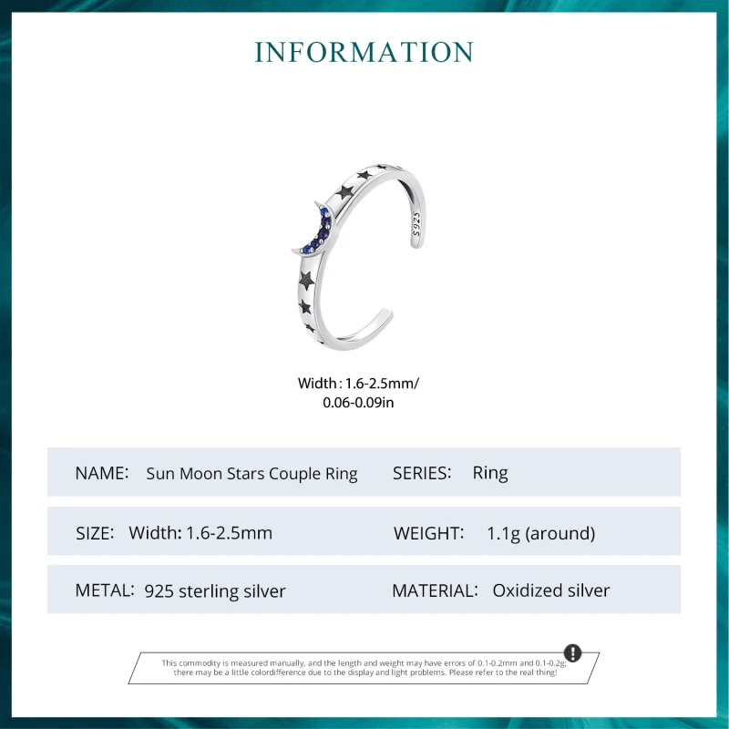(afbeelding voor) Pandora Stijl Zon, Maan en Sterren Koppelring - BSR490-E - Bekijken 3