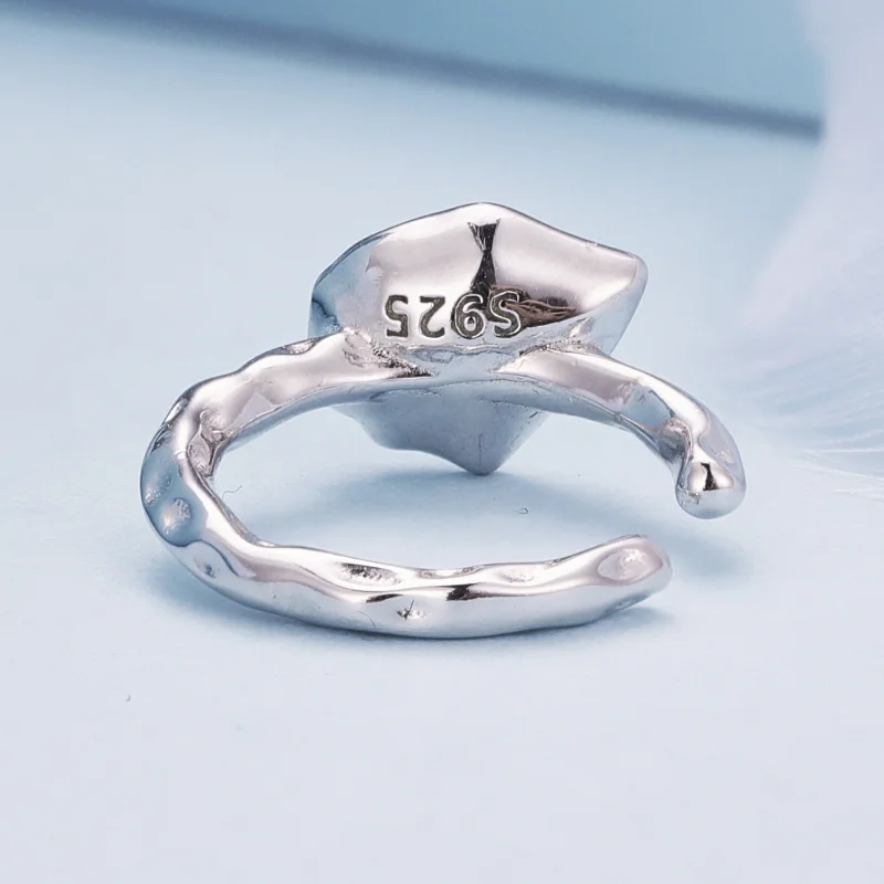 (afbeelding voor) Pandora-stijl Blauwe Waterdruppel Oorclip - BSE846 - Bekijken 4