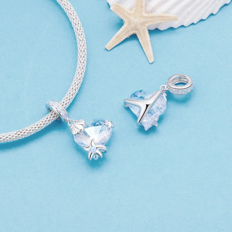 (afbeelding voor) Pandora Stijl De Onderwater Wereld Hangbedel - BSC869 - Bekijken 4