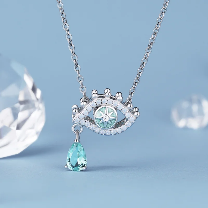 (afbeelding voor) Pandora-stijl Duivelsoogbedel - BSC856 - Bekijken 2