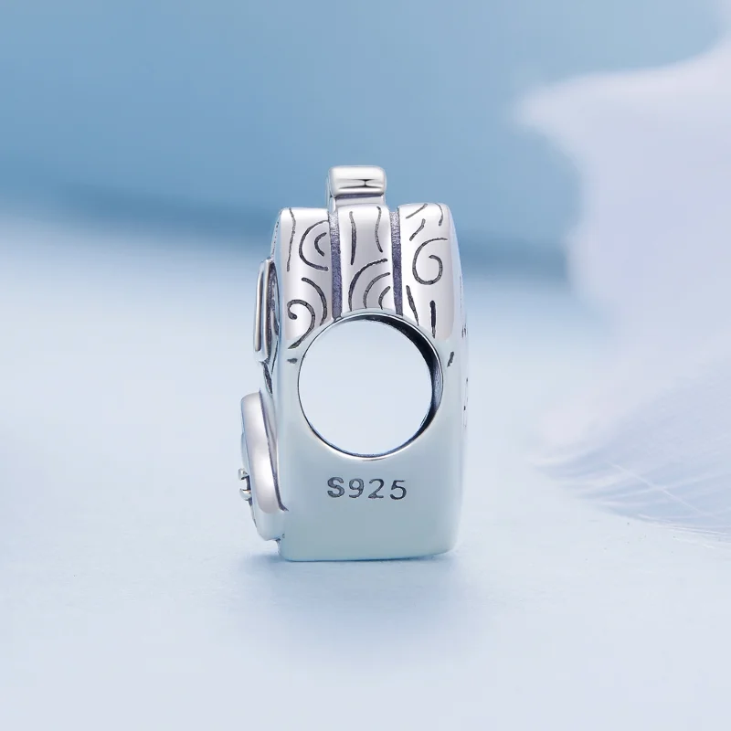 (afbeelding voor) Pandora Stijl Huisbedel in de vorm van een Hart - BSC871 - Bekijken 3