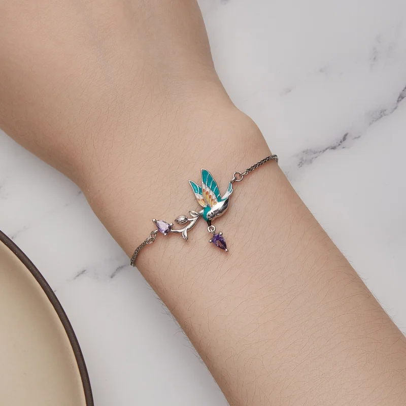 (afbeelding voor) Pandora Stijl IJsvogel Armband - BSB126 - Bekijken 5