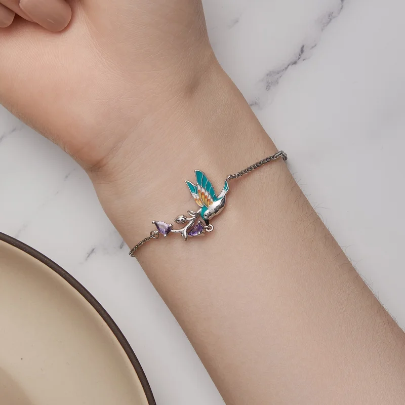 (afbeelding voor) Pandora Stijl IJsvogel Armband - BSB126 - Bekijken 7