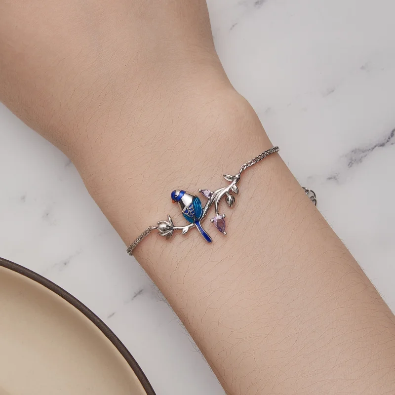 (afbeelding voor) Pandora Stijl IJsvogel Armband - BSB127 - Bekijken 5