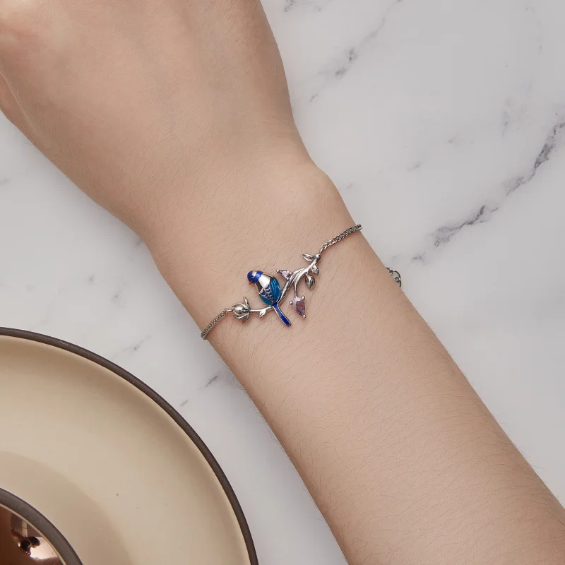 (afbeelding voor) Pandora Stijl IJsvogel Armband - BSB127 - Bekijken 6