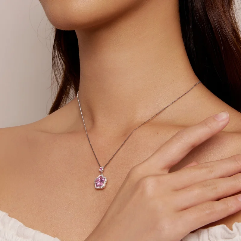 (afbeelding voor) Pandora-stijl ketting met klein bloemetje - BSN329 - Bekijken 7