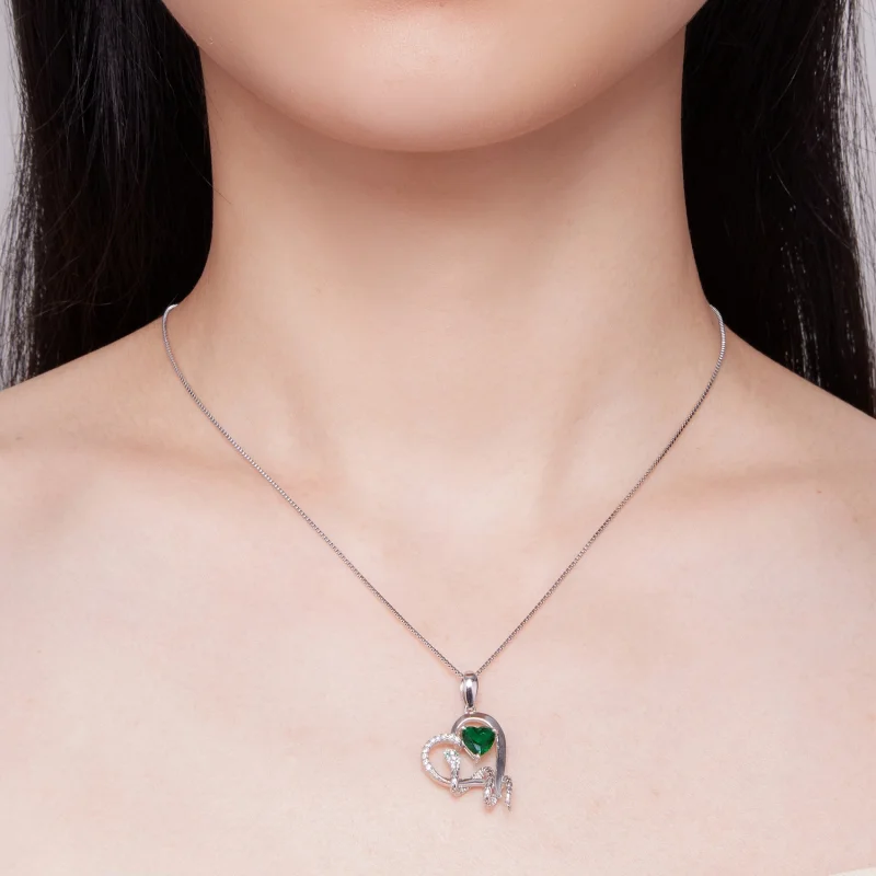 (afbeelding voor) Pandora-stijl ketting met prachtige slang die om een hartvorm gewikkeld is - BSN - Bekijken 4