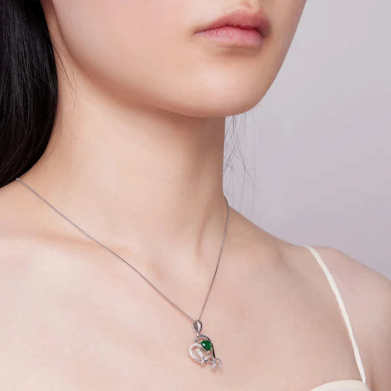 (afbeelding voor) Pandora-stijl ketting met prachtige slang die om een hartvorm gewikkeld is - BSN - Bekijken 6