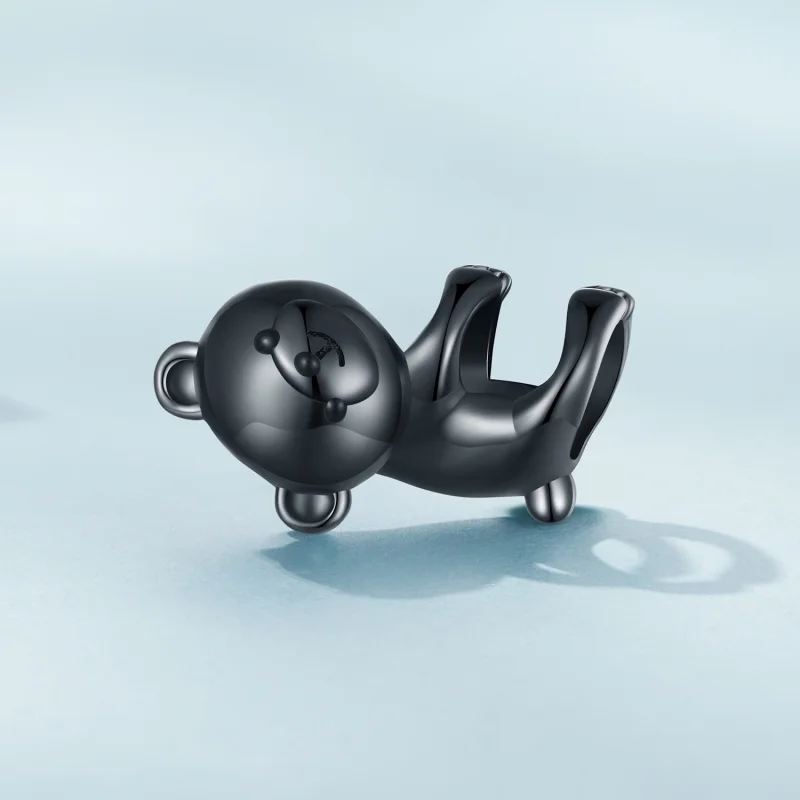 (afbeelding voor) Pandora-stijl Kleine Beer Bedel - SCC2508 - Bekijken 2