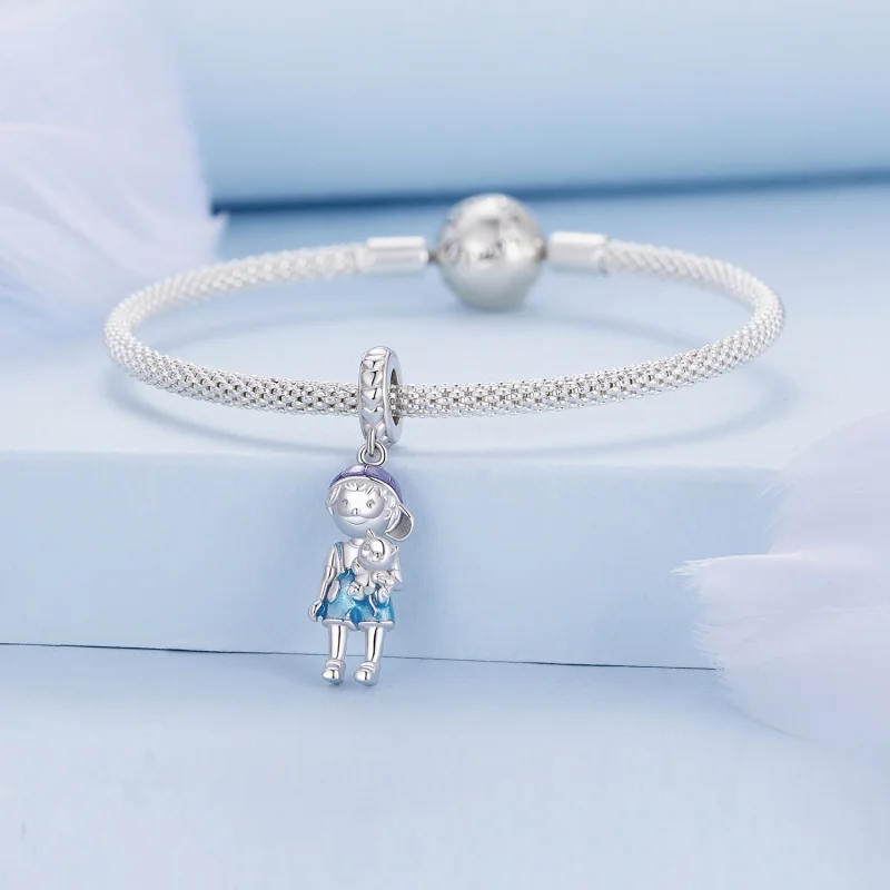 (afbeelding voor) Pandora Stijl Kleine Jongen Hanger Bedel - BSC877 - Bekijken 3