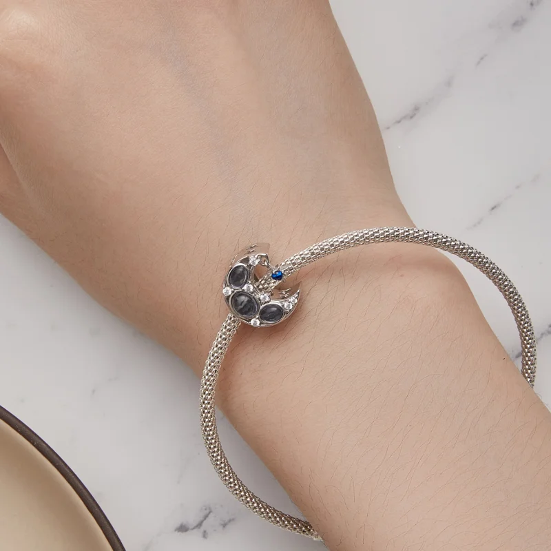 (afbeelding voor) Pandora Stijl Maan Bedel - BSC872 - Bekijken 7