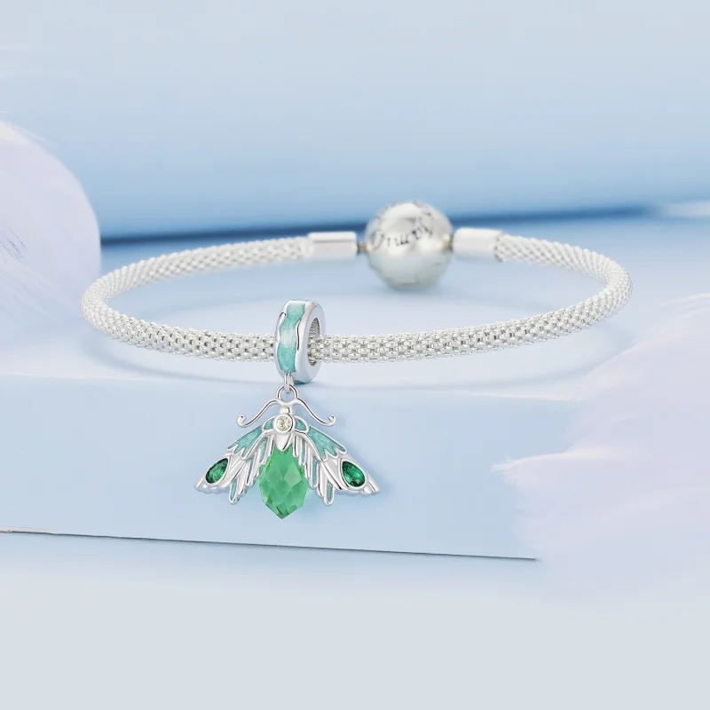 (afbeelding voor) Pandora Stijl Nachtvlinder Hanger Bedel - BSC866 - Bekijken 3