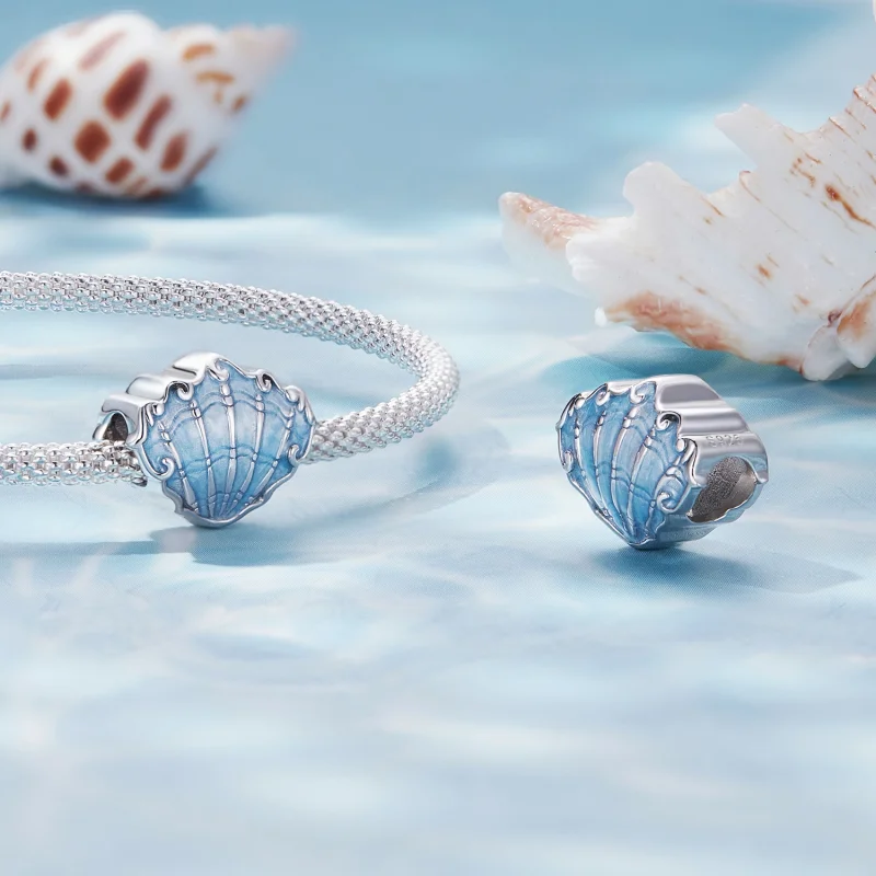 (afbeelding voor) Pandora Stijl Schelp Bedel - SCC2507 - Bekijken 4