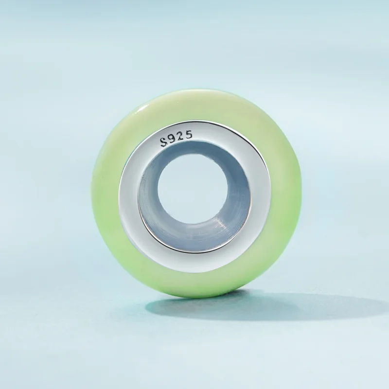 (afbeelding voor) Pandora-stijl Silica Gel Spacer Bedel - SCC1450-LG - Bekijken 3