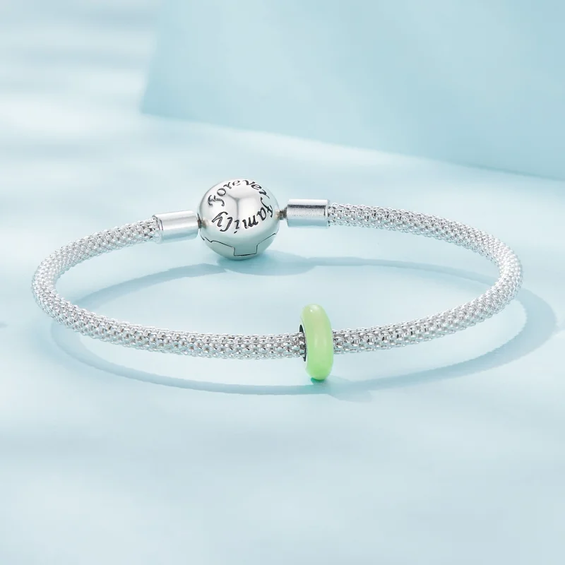 (afbeelding voor) Pandora-stijl Silica Gel Spacer Bedel - SCC1450-LG - Bekijken 5