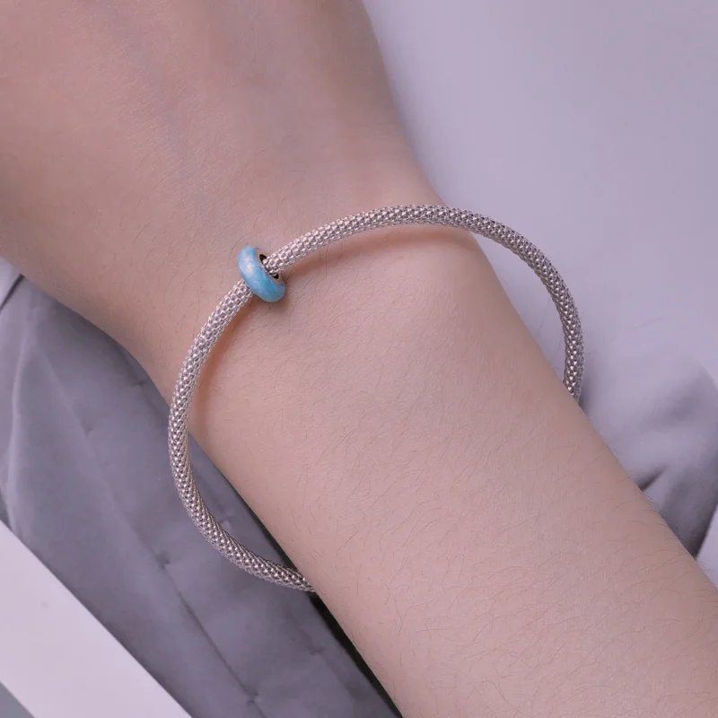 (afbeelding voor) Pandora-stijl Silica Gel Spacer Charm - SCC1450-BGP - Bekijken 6