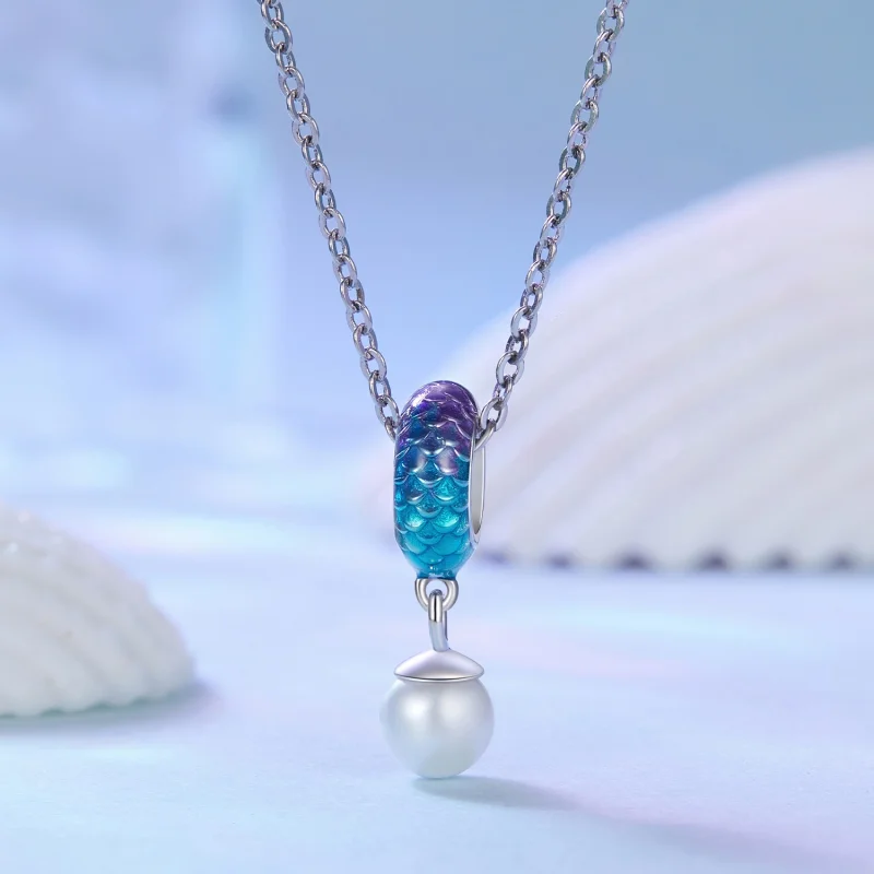 (afbeelding voor) Pandora Stijl Vis Schubben Spacer Bedel - BSC875 - Bekijken 2