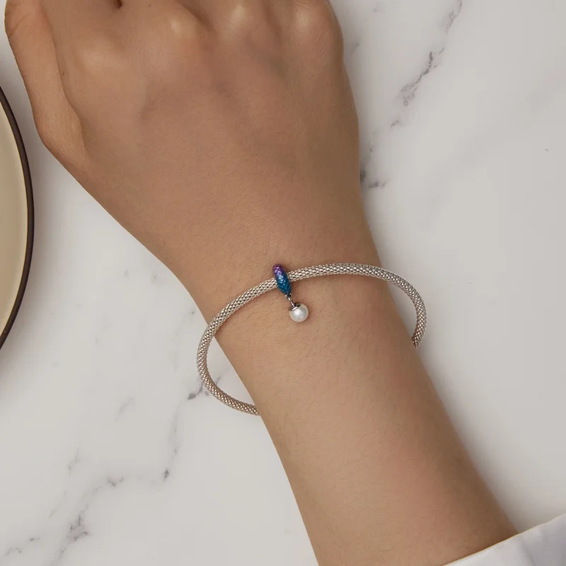 (afbeelding voor) Pandora Stijl Vis Schubben Spacer Bedel - BSC875 - Bekijken 5