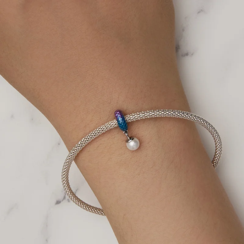 (afbeelding voor) Pandora Stijl Vis Schubben Spacer Bedel - BSC875 - Bekijken 6