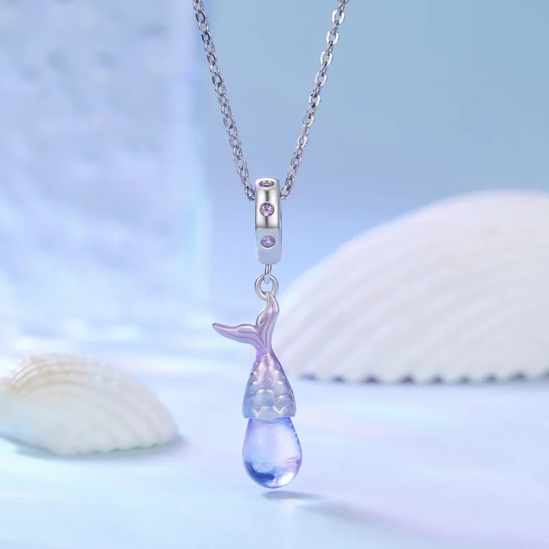 (afbeelding voor) Pandora Stijl Zeemeermin Tranen Hanger Bedel - BSC874 - Bekijken 2