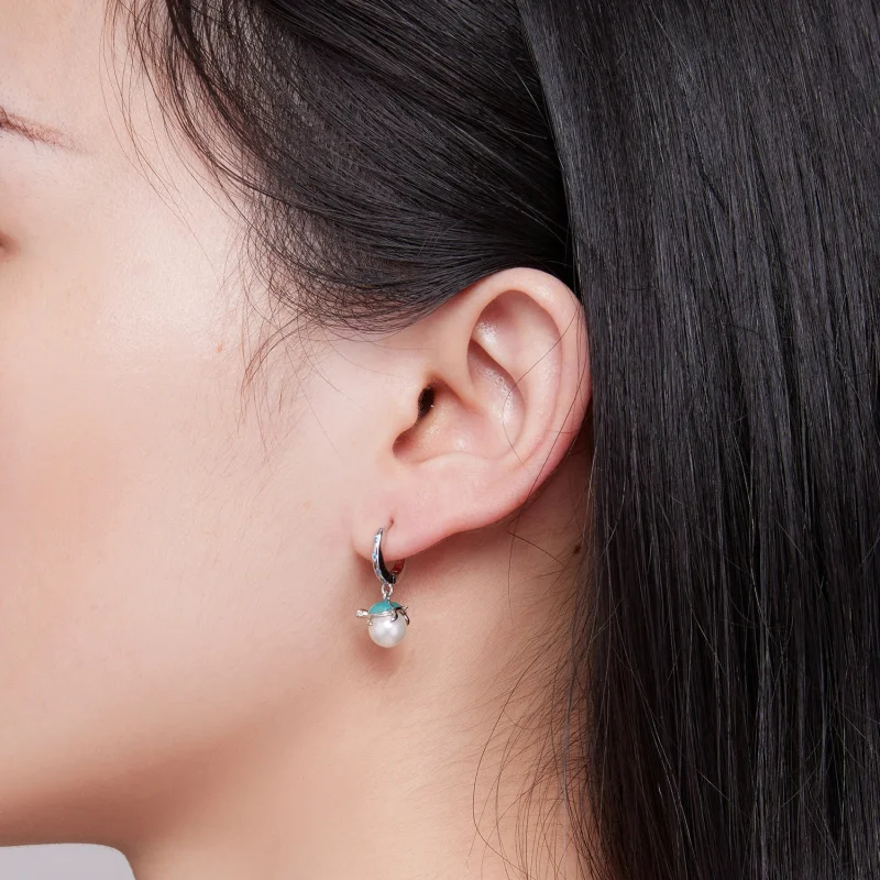 (afbeelding voor) Pandora-stijl zeeschildpad oorringen - SCE1597 - Bekijken 5