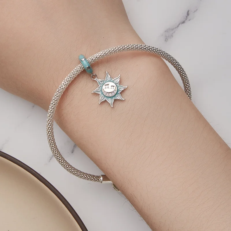 (afbeelding voor) Pandora Stijl Zon en Maan Hangerbedel - BSC855 - Bekijken 5