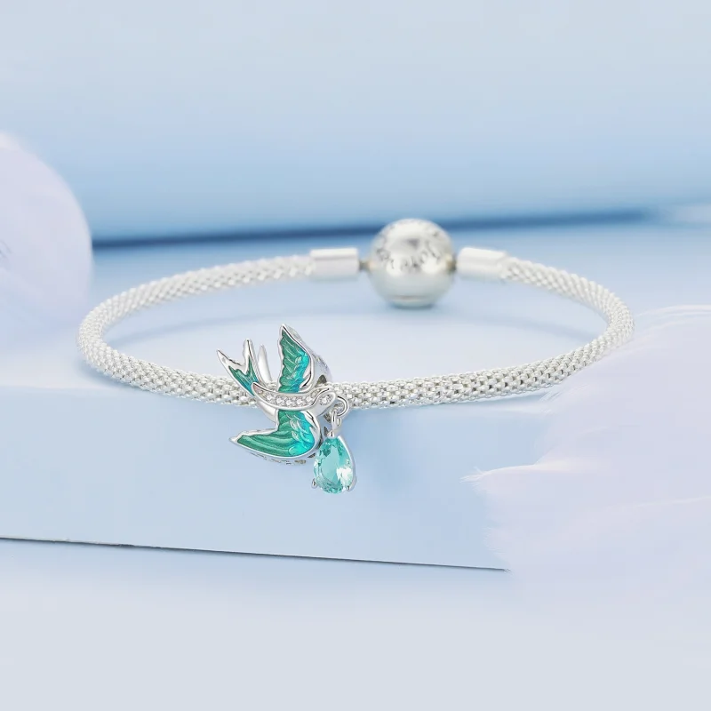 (afbeelding voor) Pandora-stijl Zwaluwbedel - BSC865 - Bekijken 3