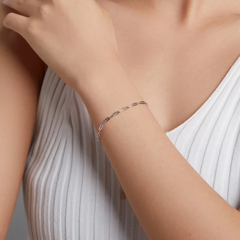 (afbeelding voor) Pandora Style Basis ketting Armband - SCB221-A - Bekijken 5